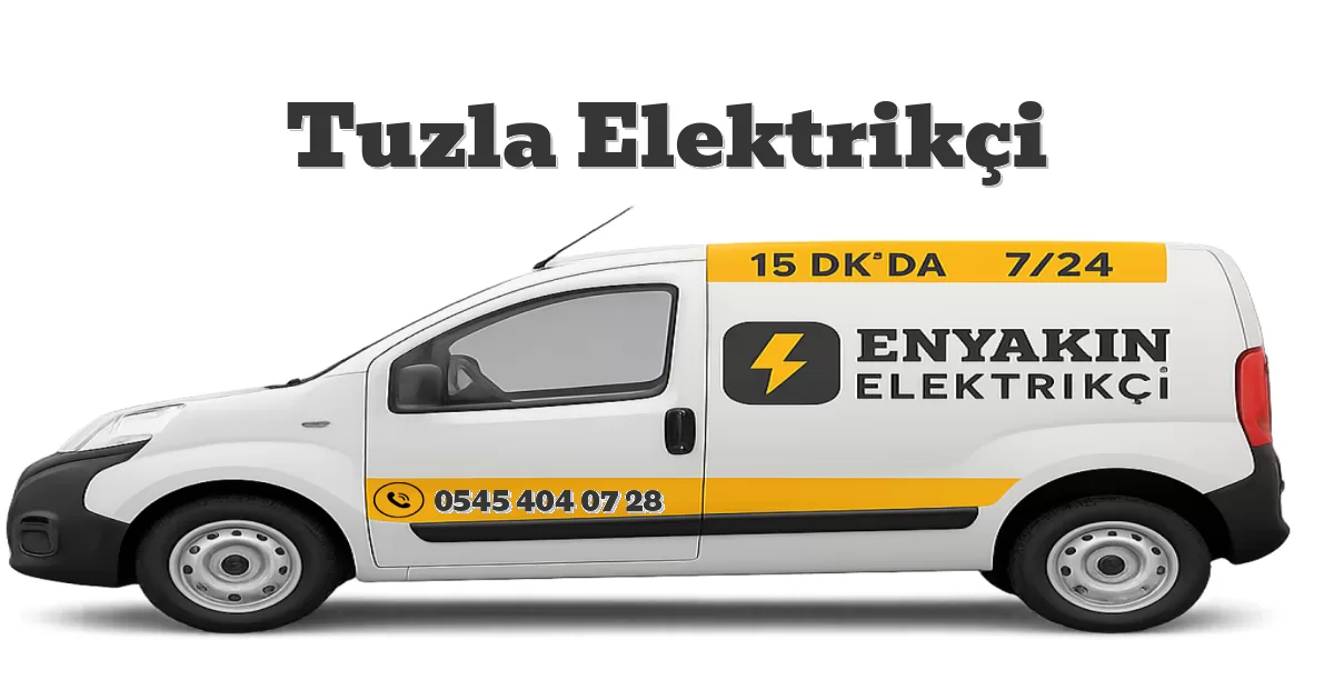 Tuzla elektrikçi 7/24 servis 15 dk içinde ustanız gelir. Sigorta arızası, avize montajı, internet kablosu, topraklama hattı hizmetleri.